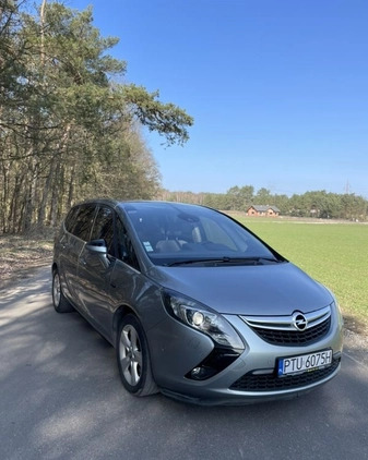 Opel Zafira cena 36000 przebieg: 157500, rok produkcji 2012 z Turek małe 781